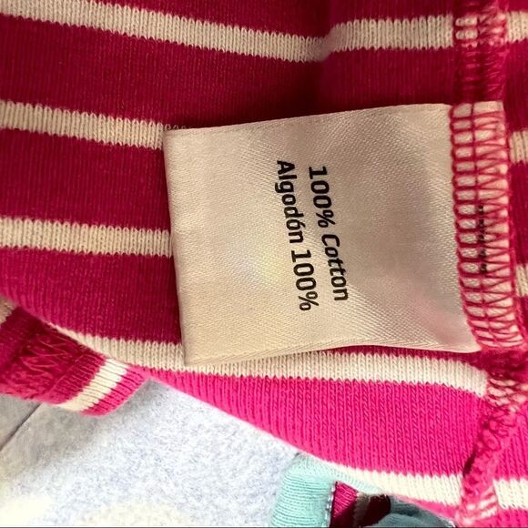 Hanna Andersson Pink and white short sleeve dress - Picture 9 of 9